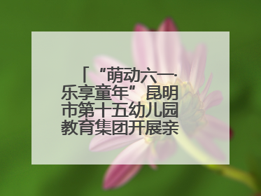 “萌动六一·乐享童年”昆明市第十五幼儿园教育集团开展亲子运动会闭幕