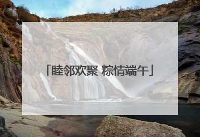 睦邻欢聚 粽情端午