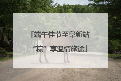 端午佳节至阜新站“粽”享温情旅途