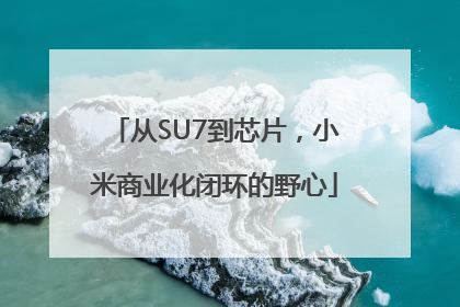 从SU7到芯片，小米商业化闭环的野心