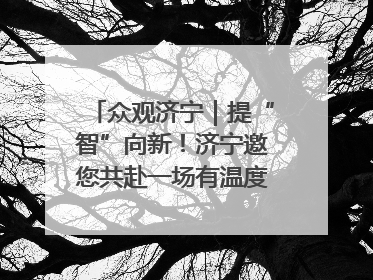 众观济宁｜提“智”向新！济宁邀您共赴一场有温度、有底气的“智造”之约