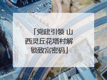 党建引领 山西灵丘花塔村解锁致富密码