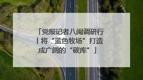 党报记者八闽调研行丨将“蓝色牧场”打造成广阔的“碳库”