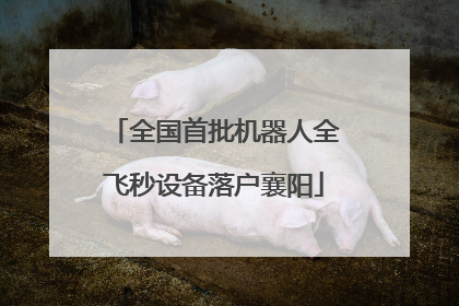 全国首批机器人全飞秒设备落户襄阳
