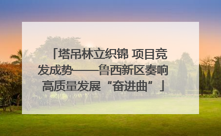 塔吊林立织锦 项目竞发成势——鲁西新区奏响高质量发展“奋进曲”