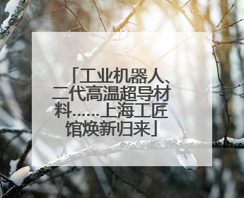 工业机器人、二代高温超导材料……上海工匠馆焕新归来