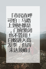 市民直呼可怕：马路上到处都是，门窗紧闭也不管用！白蚁进入高发季，但尚未达顶峰