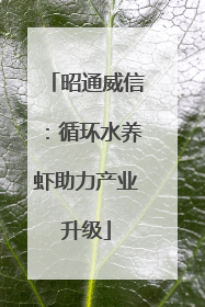 昭通威信：循环水养虾助力产业升级