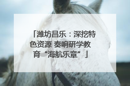 潍坊昌乐：深挖特色资源 奏响研学教育“海航乐章”