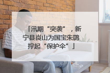 汛期“突袭”，新宁县崀山为国宝朱鹮撑起“保护伞”