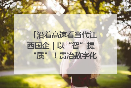 沿着高速看当代江西国企｜以“智”提“质”！贵冶数字化转型迈出新步伐