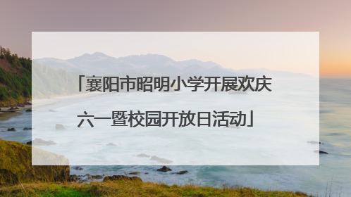 襄阳市昭明小学开展欢庆六一暨校园开放日活动