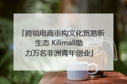 跨境电商重构文化贸易新生态 Kilimall助力万名非洲青年创业