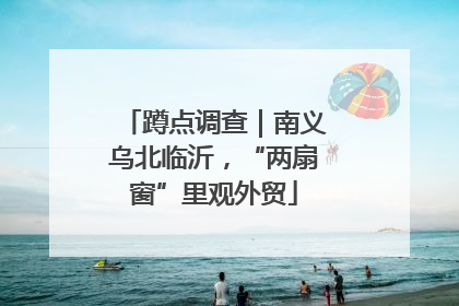 蹲点调查｜南义乌北临沂，“两扇窗”里观外贸