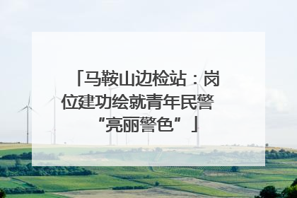 马鞍山边检站：岗位建功绘就青年民警“亮丽警色”