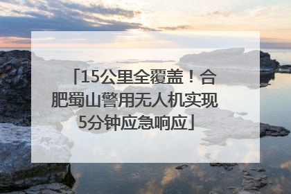 15公里全覆盖！合肥蜀山警用无人机实现5分钟应急响应