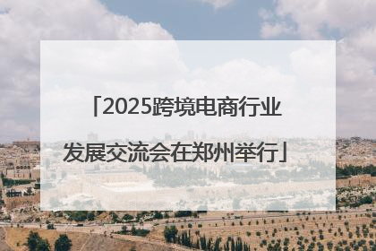 2025跨境电商行业发展交流会在郑州举行